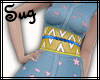 {S} Wano Nami Dress Blue