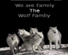 Wolf Family Sign