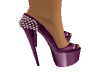 Purple Glitter Heels
