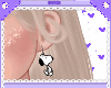Kid💛 Snoopy earrings