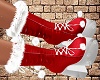 Red Santa Boots