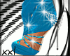 !XXL!Chained Blue Bootz