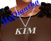 Kim name necklace