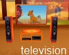 Lion King television set