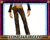 LHG brown jeans w belt