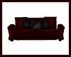 Red Black Couch