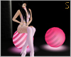 · Pink Neon Ball Chairs