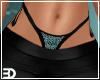 Teal Sequin Club Pants