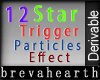 12 Star Particles Effect