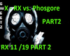 X - RX vs. Phosgore