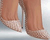 W! Nude Shimmer Pumps