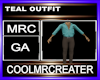 TEAL OUTFIT