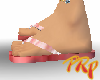 Soft Pink Flip Flops