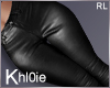 K black leather pants RL