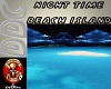 Night Time Beach Island