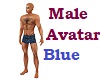 Male Avatar Blue