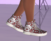 S4E Skulls Roses Sneaker