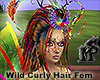 Wild Curly MultiColor F