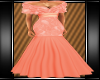 Peach Delilah Gown