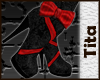 t| Red Bow Shoes