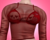 cyber heartbreak top red