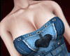 N. Dress Heart Jeans