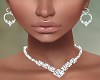 Diamond Necklace Earring