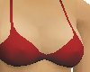 mk red bikini top