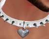 White Heart Collar
