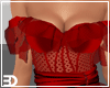 Red Heart Layer Gown