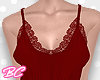 ♥Drk red lace top