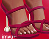 $ Valentine Heels Red
