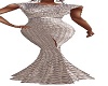 CHAMPAGNE SCALE GOWN
