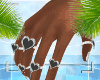 6 Rings WhtGold Onyx (R)