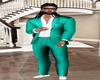 FULL TEALISH SUIT