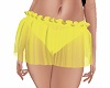 A Yellow Sheer Skirt