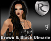 Brown & Black Ulmarie