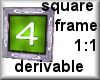 Ez square frame 1:1
