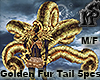 Golden Fur Tail 5pcs M/F