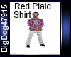 [BD] Red Plaid Shirt