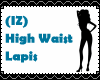 (IZ) High Waist Lapis