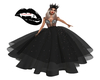 Black Queen Ball Gown