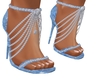 Ice blue heel