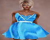 Lt Blue Jeweled Dress