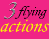 3 fairy flying actions