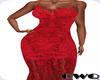 Dress Red Lace