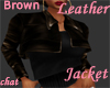 c] Brown Leather J w/top