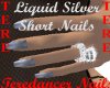 Liquid Silver Nails