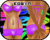 *E* 2010 purple bikini