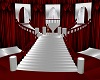red white ballroom